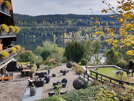 Urlaub in einer Ferienwohnung am Titisee - Blick auf den Titisee