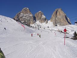 Corvara - Winterurlaub in einer Ferienwohnung an der Sella Ronda