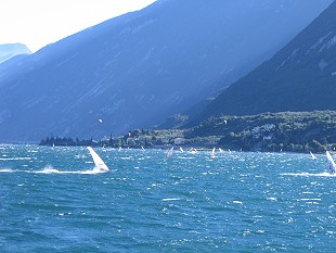 Surfen am Gardasee