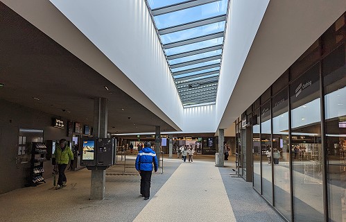 Terminal in Grindelwald Grund