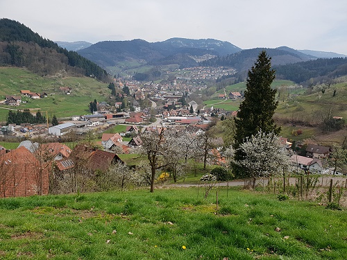 Blick auf Ottenhöfen