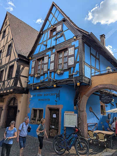 Fachwerkhaus in Riquewihr, Elsass