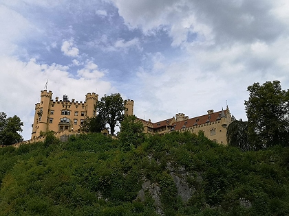 Schloss Hohenschwangau bei Füssen im Allgäu