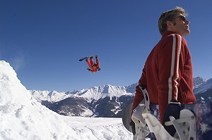 Snowboarden in Serfaus-Fiss-Ladis