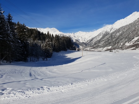 Winterlandschaft im Ridanuntal, Südtirol
