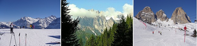 Südtirol im Sommer und Winter