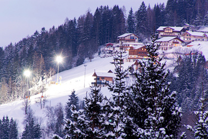 Ferienhaus an der Skipiste