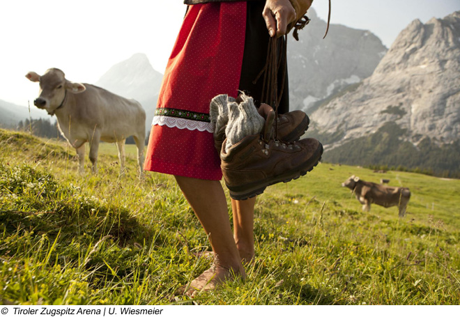 Wanderulraub in Tiroler Zugspitz Arena