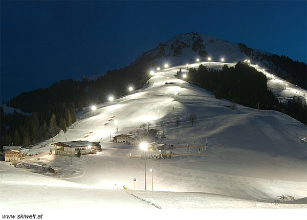 Wilder Kaiser Nachtskigebiet