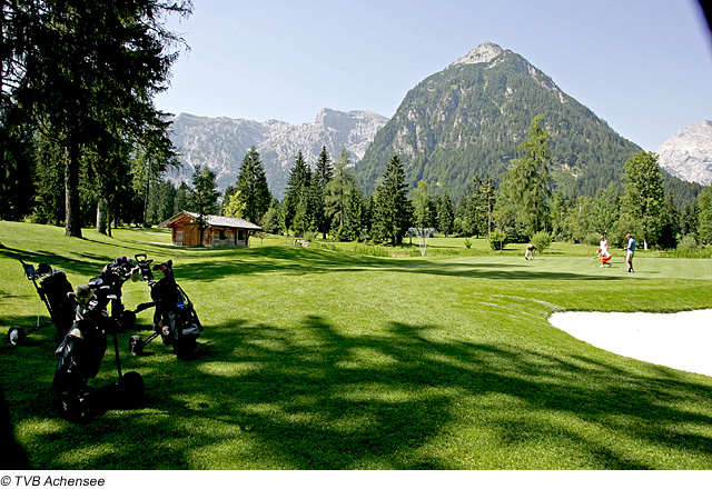 Golfplatz in der Region Achensee