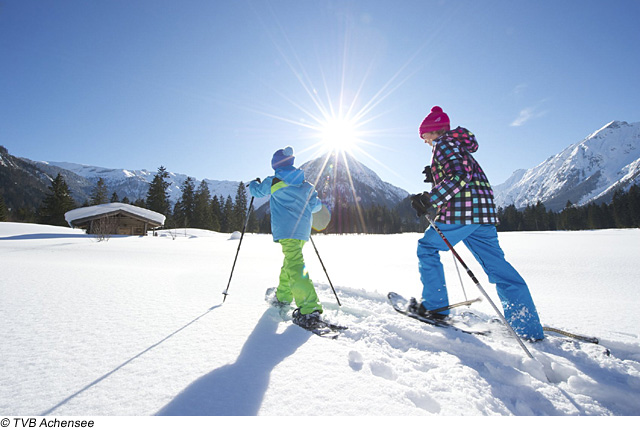 Schneeschuhwandern in der Region Achensee