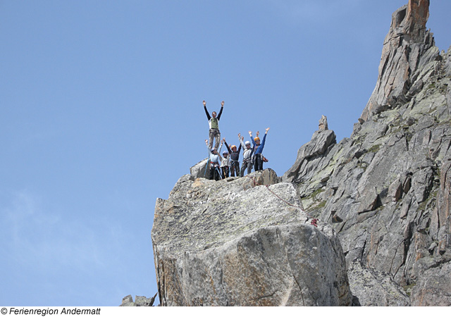 Wandern und Klettern in Andermatt – Galenstock