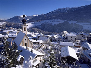 Arzl im Pitztal im Winter