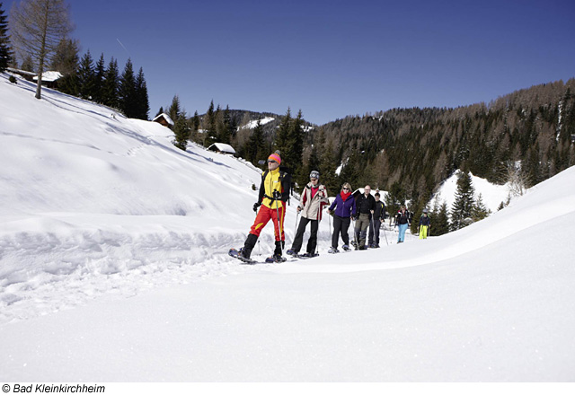 Schneeschuhwandern in Bad Kleinkirchheim