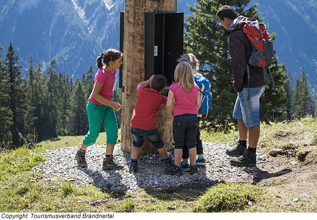 Der Natursprünge-Weg im Brandnertal