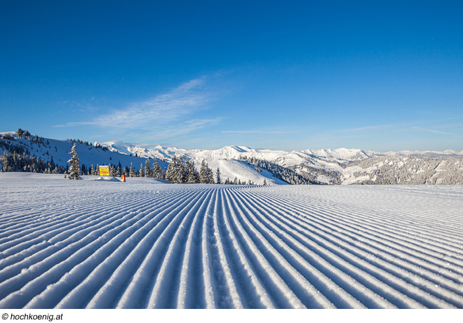 Piste bei Dienten am Hochkönig