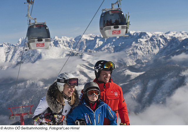 Skiurlaub mit der Familie in Ebensee am Traunsee