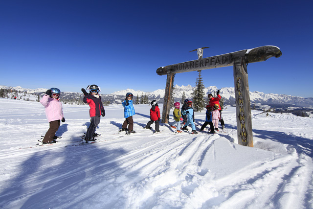 Winter in Fortstau – der Indianerpfad für Kinder