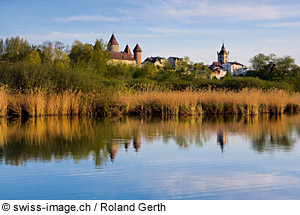 Schloss am Neuenburgersee, Schweiz