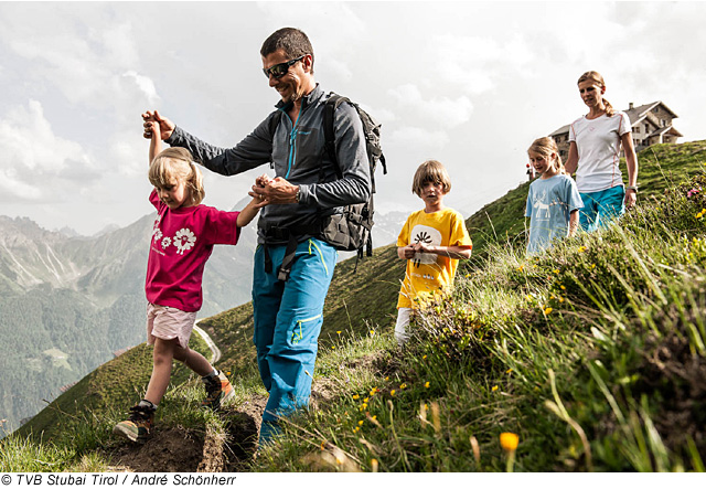 Familienurlaub im Stubaital