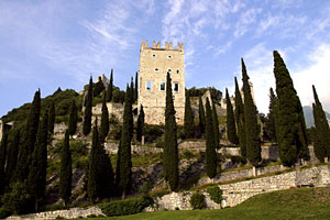 Burg in Arco am Gardasee