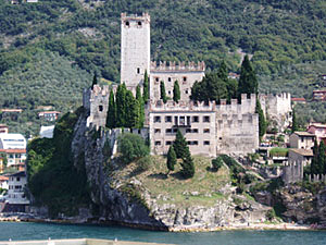 Burg in Malcesine am Gardasee