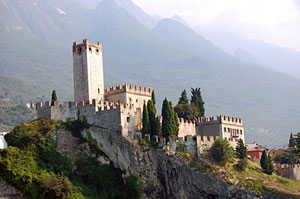 Skaligerburg in Malcesine am Gardasee