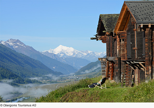 Sommerurlaub in Goms