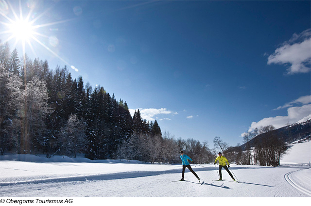 Winterurlaub in Goms