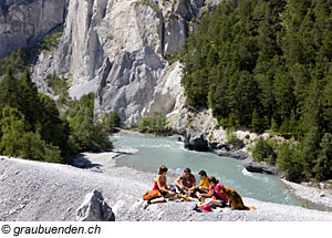 Rheinschlucht, Ruinaulta, Graubünden