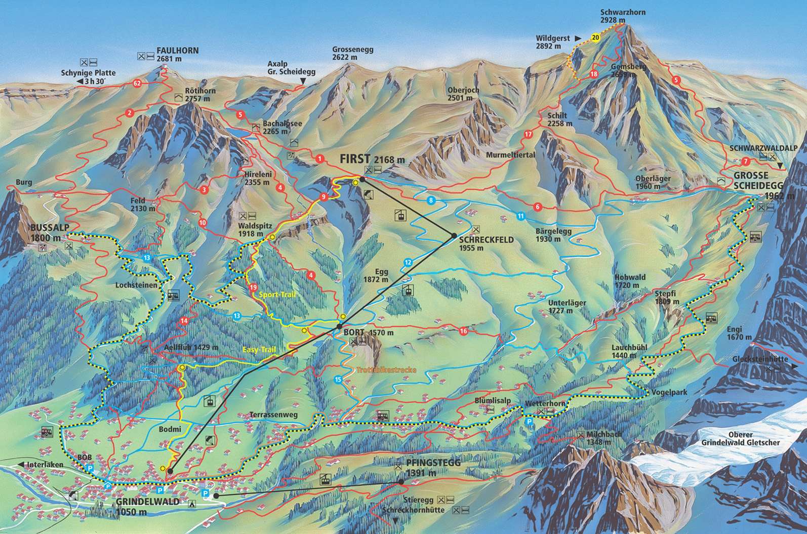 Wanderung Grindelwald First Schynige Platte DQLHV Wanderung Grindelwald First Schynige Platte DQLHV