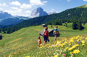 Wandern im Grödner Tal