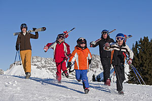 Familienskiurlaub in Gstaad