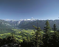 Blick auf den Dachstein