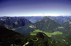 Blick auf den Hallstättersee