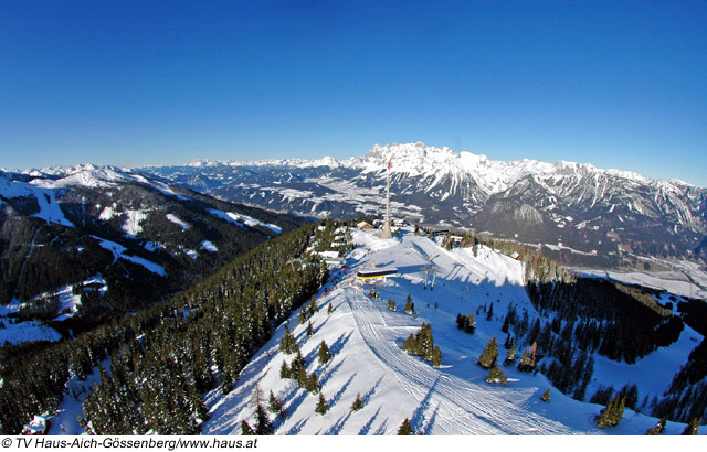 Der Hauser Kaibling bei Haus im Ennstal Der Hauser Kaibling bei Haus im Ennstal