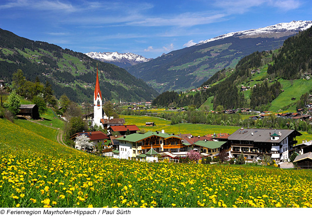 Sommerurlaub in Hippach, Mayrhofen