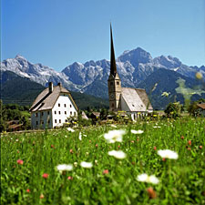 Kirche in Maria Alm, Hochkönig