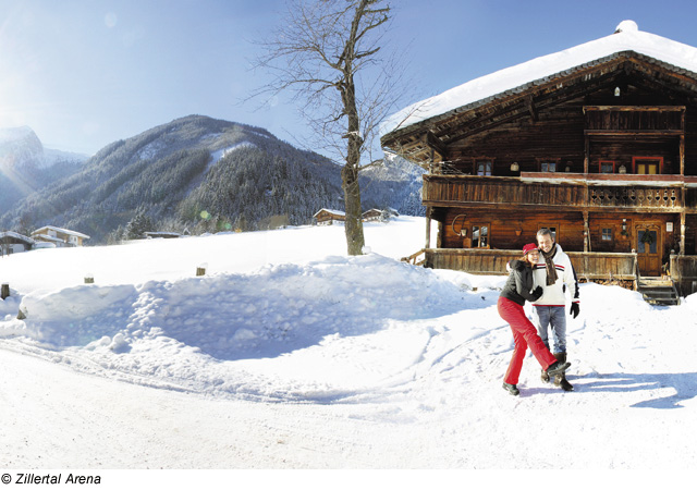 Winterspaziergang in der Zillertal Arena