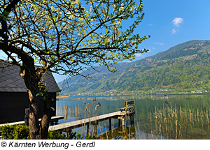 Frühling am Ossiachersee in Kärnten