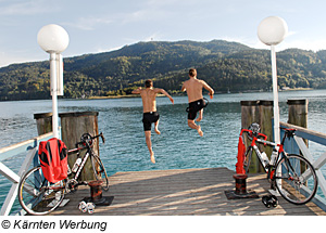 Rennradfahren in Kärnten am Wörthersee