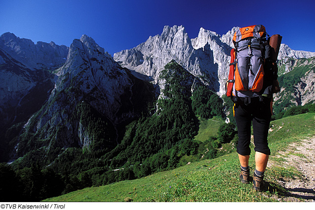 Wandern in der Ferienregion Kaiserwinkl