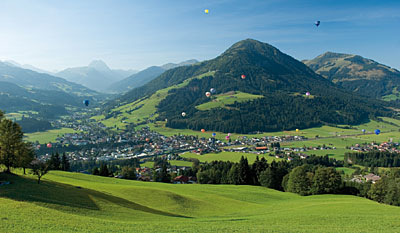 Kirchberg in Tirol im Sommer