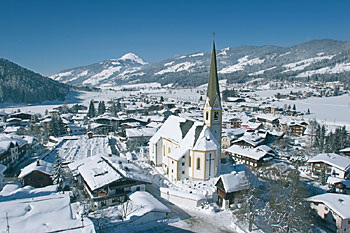 Kirchberg in Tirol im Winter