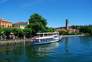 Schifffahrt auf dem Lago Maggiore