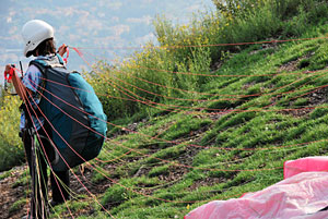 Paragliden am Lago Maggiore