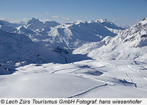 Winter in Lech Zürs