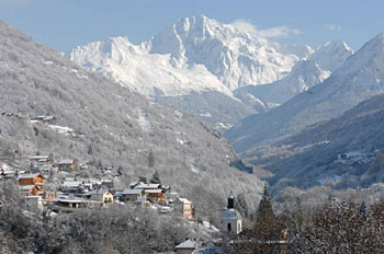 Brides les Bains im Skigebiet Les 3 Valées