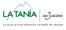 Logo La Tania im Skigebiet Les 3 Vallées