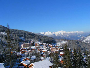 La Tania im Skigebiet Les 3 Vallées